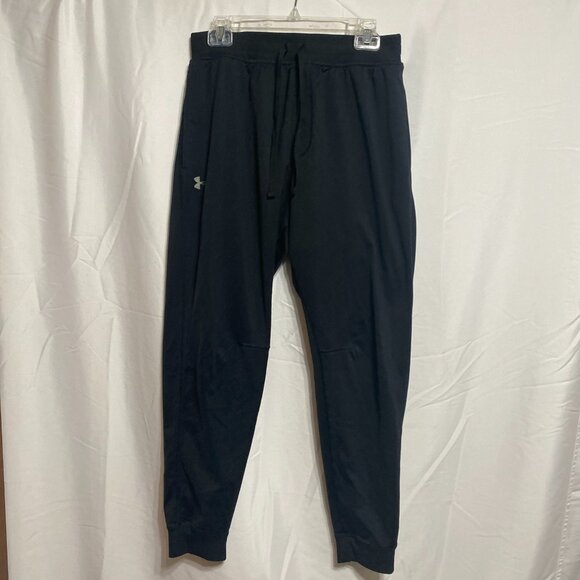 Under Armour ColdGear Loose Fleece L Polyester Black Pants - Picture 1 of 4